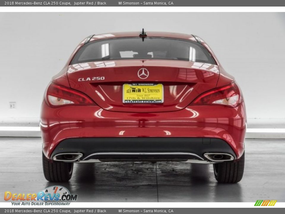 2018 Mercedes-Benz CLA 250 Coupe Jupiter Red / Black Photo #4