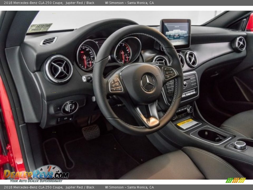 2018 Mercedes-Benz CLA 250 Coupe Jupiter Red / Black Photo #6