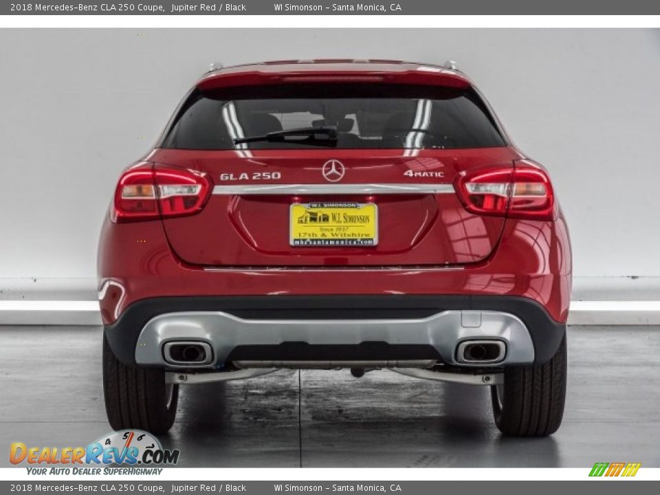 2018 Mercedes-Benz CLA 250 Coupe Jupiter Red / Black Photo #13
