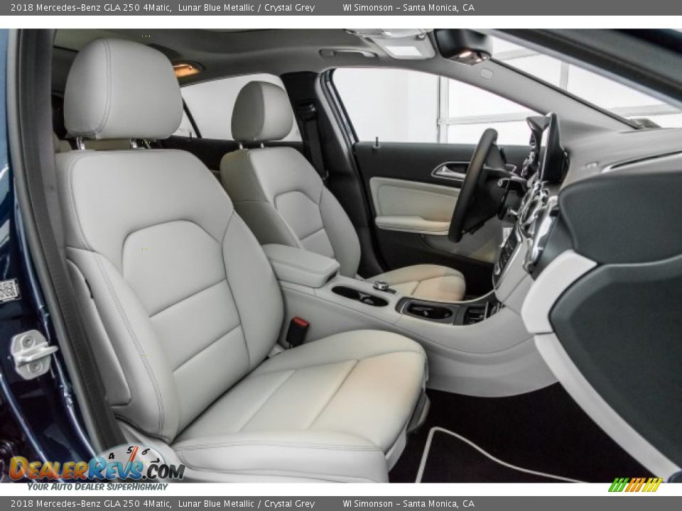 Crystal Grey Interior - 2018 Mercedes-Benz GLA 250 4Matic Photo #2