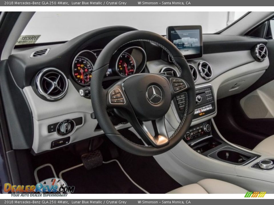 Dashboard of 2018 Mercedes-Benz GLA 250 4Matic Photo #6