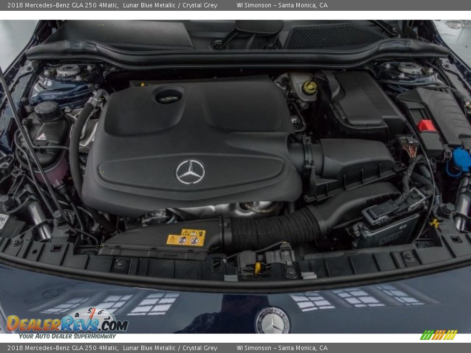 2018 Mercedes-Benz GLA 250 4Matic 2.0 Liter Twin-Turbocharged DOHC 16-Valve VVT 4 Cylinder Engine Photo #8