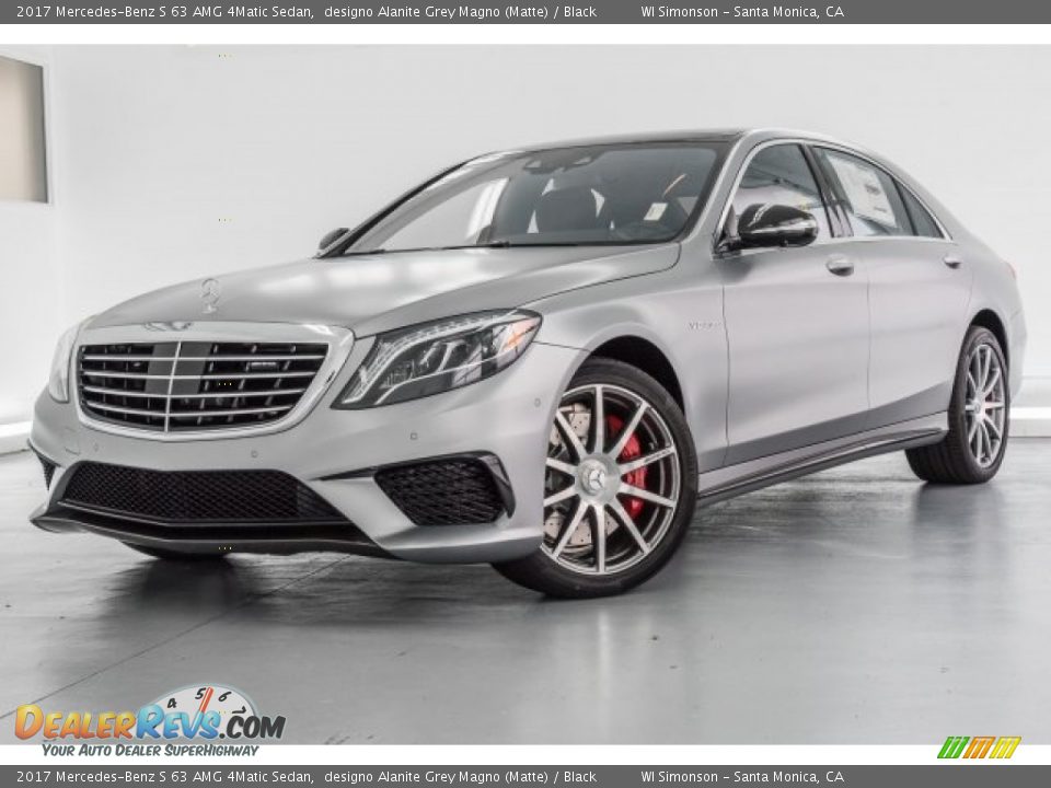 Front 3/4 View of 2017 Mercedes-Benz S 63 AMG 4Matic Sedan Photo #12
