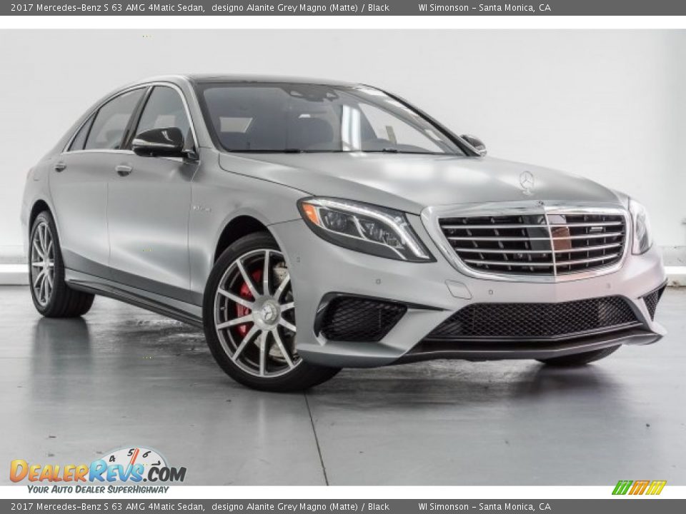 Front 3/4 View of 2017 Mercedes-Benz S 63 AMG 4Matic Sedan Photo #15