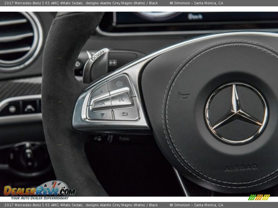 Controls of 2017 Mercedes-Benz S 63 AMG 4Matic Sedan Photo #18