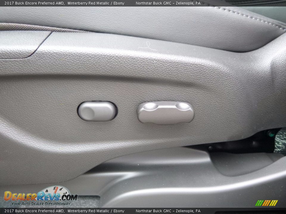 2017 Buick Encore Preferred AWD Winterberry Red Metallic / Ebony Photo #15