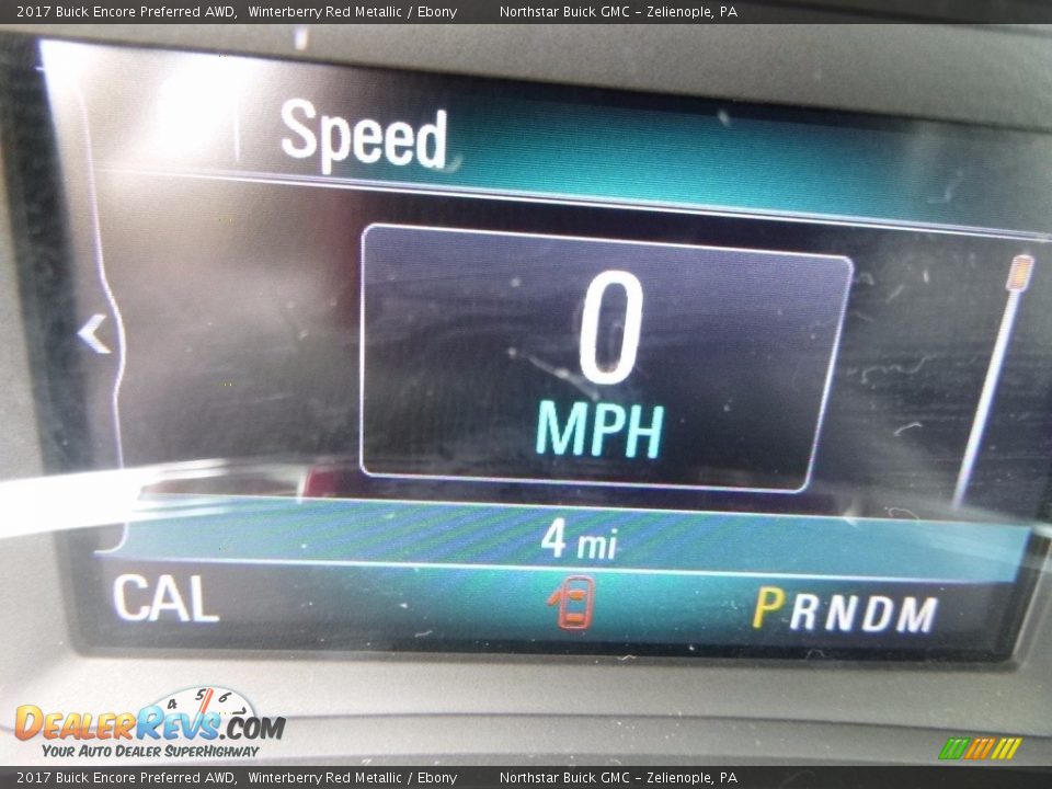 2017 Buick Encore Preferred AWD Winterberry Red Metallic / Ebony Photo #20