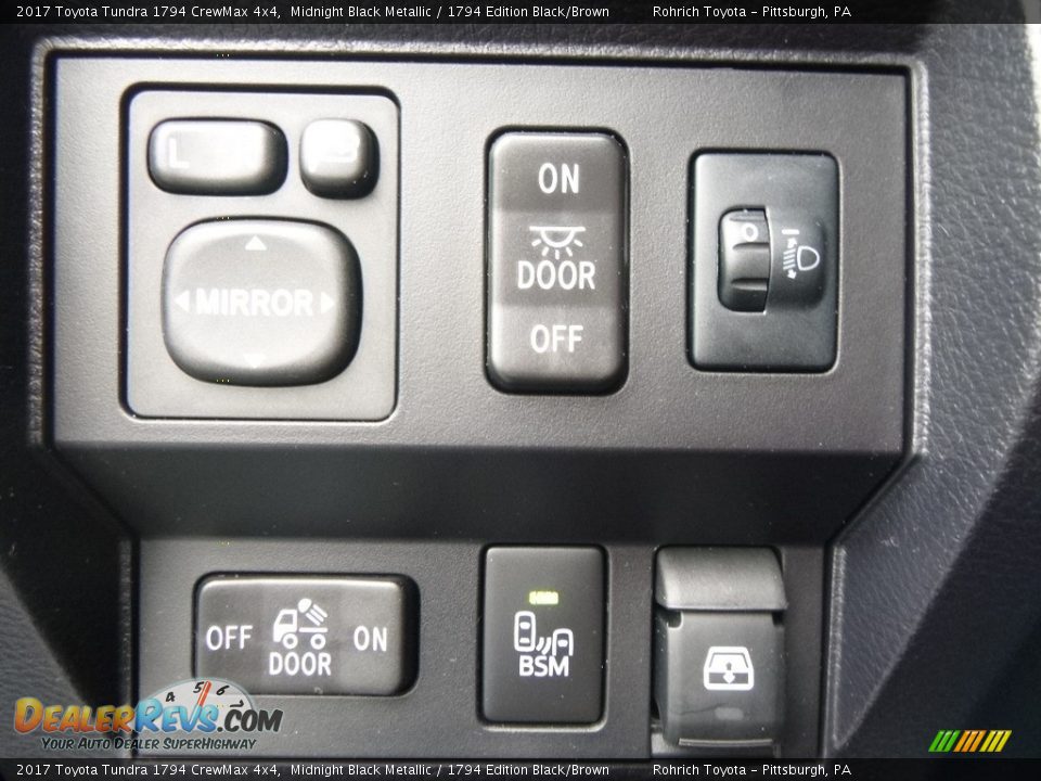 Controls of 2017 Toyota Tundra 1794 CrewMax 4x4 Photo #15