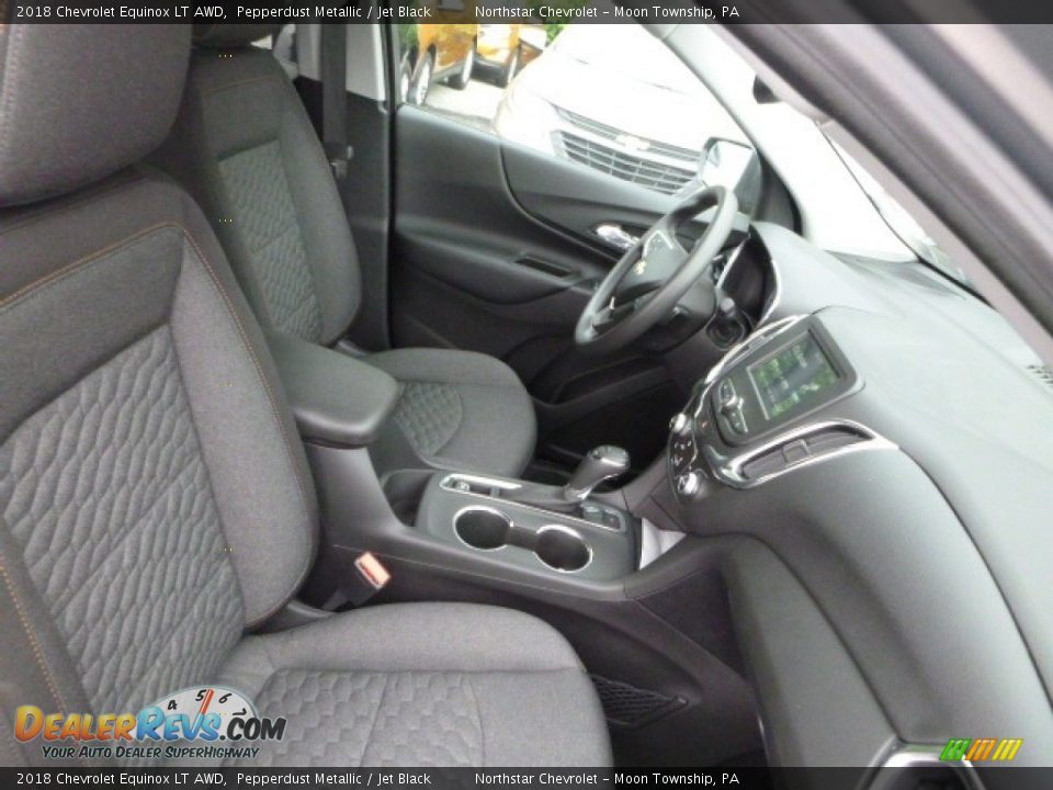 2018 Chevrolet Equinox LT AWD Pepperdust Metallic / Jet Black Photo #11