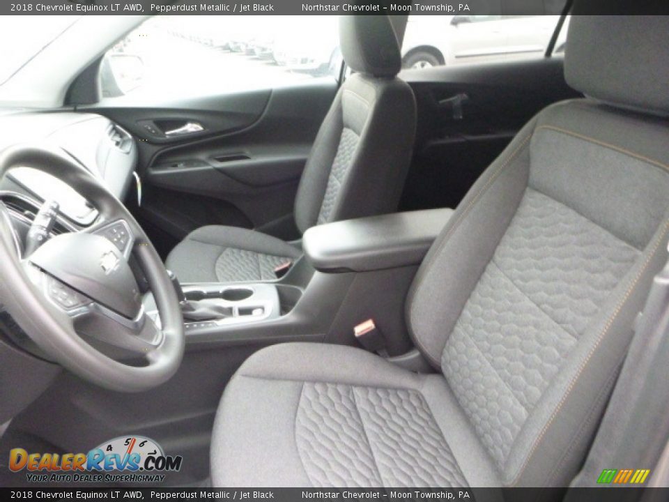 2018 Chevrolet Equinox LT AWD Pepperdust Metallic / Jet Black Photo #16