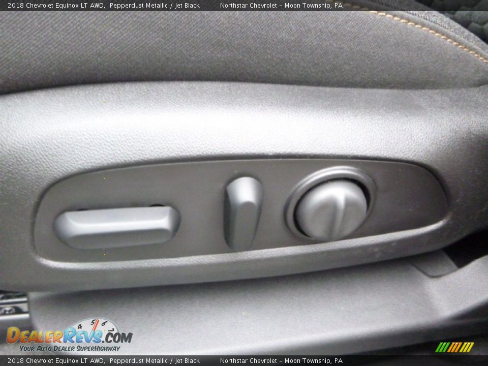 2018 Chevrolet Equinox LT AWD Pepperdust Metallic / Jet Black Photo #17