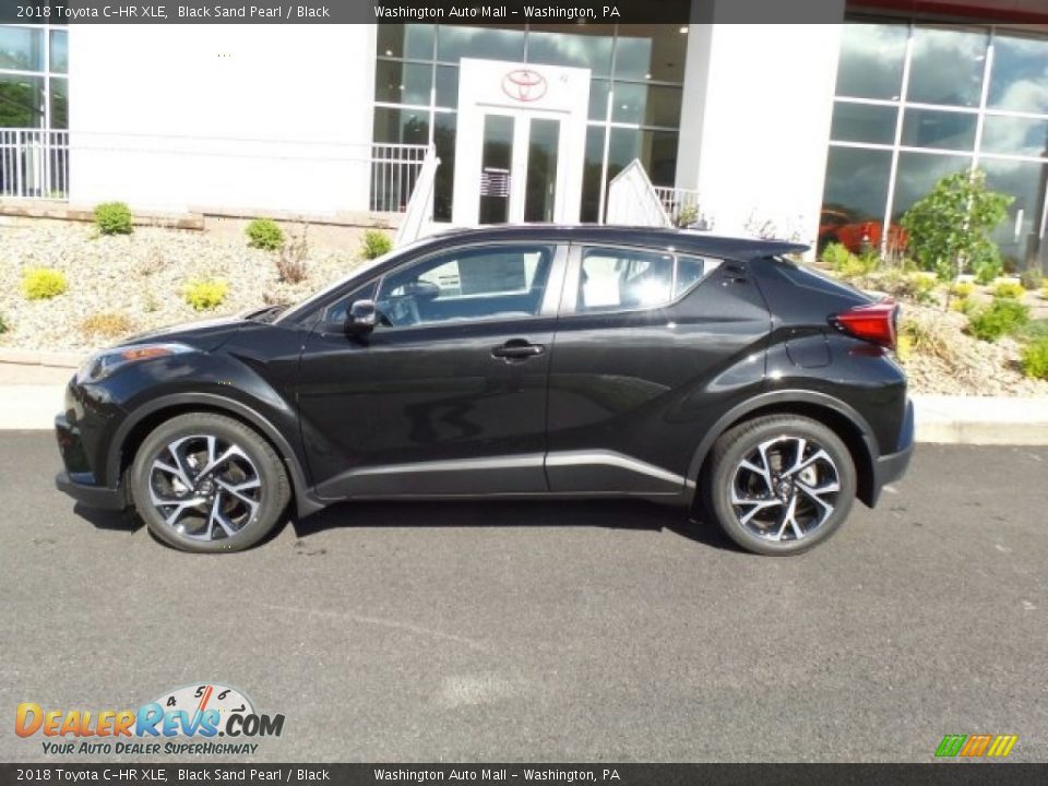 2018 Toyota C-HR XLE Black Sand Pearl / Black Photo #6