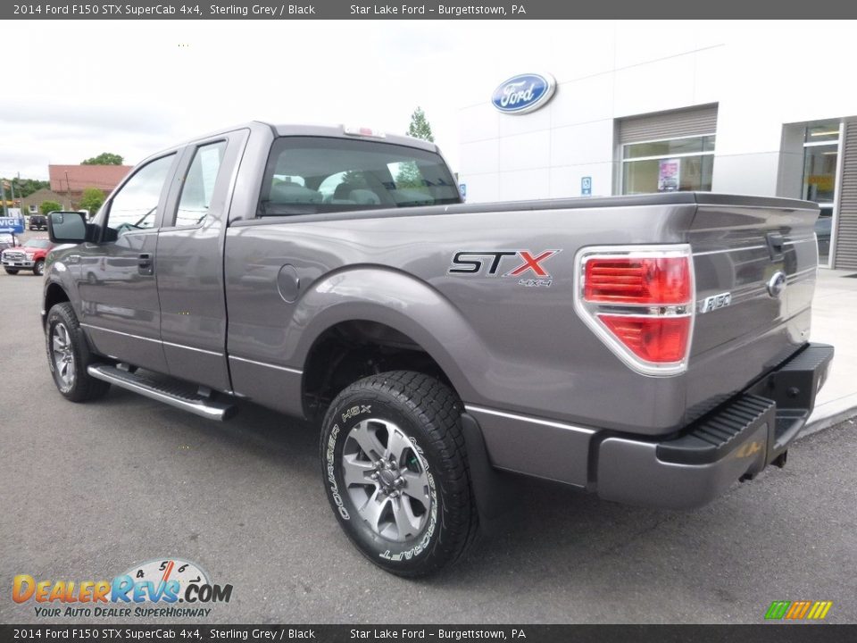 2014 Ford F150 STX SuperCab 4x4 Sterling Grey / Black Photo #8