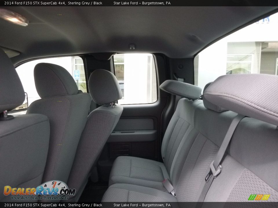 2014 Ford F150 STX SuperCab 4x4 Sterling Grey / Black Photo #11