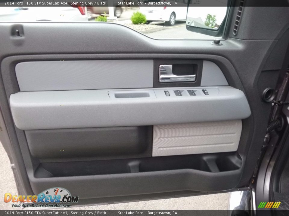 2014 Ford F150 STX SuperCab 4x4 Sterling Grey / Black Photo #13