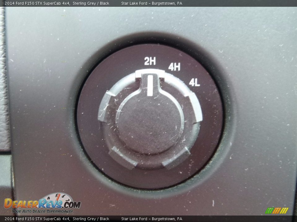2014 Ford F150 STX SuperCab 4x4 Sterling Grey / Black Photo #17