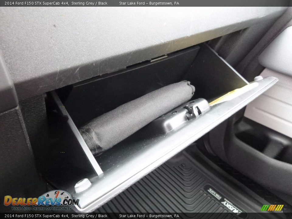 2014 Ford F150 STX SuperCab 4x4 Sterling Grey / Black Photo #19