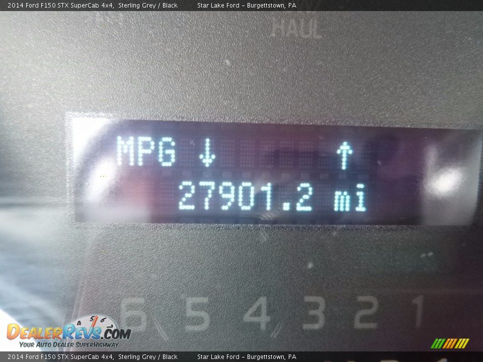 2014 Ford F150 STX SuperCab 4x4 Sterling Grey / Black Photo #20
