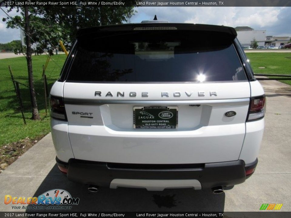 2017 Land Rover Range Rover Sport HSE Fuji White / Ebony/Ebony Photo #5