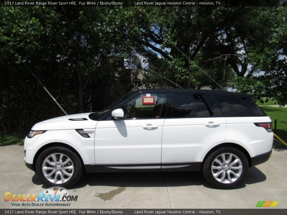 2017 Land Rover Range Rover Sport HSE Fuji White / Ebony/Ebony Photo #8
