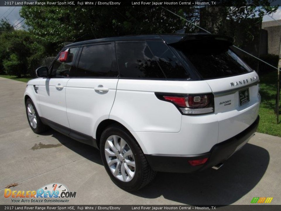 2017 Land Rover Range Rover Sport HSE Fuji White / Ebony/Ebony Photo #9