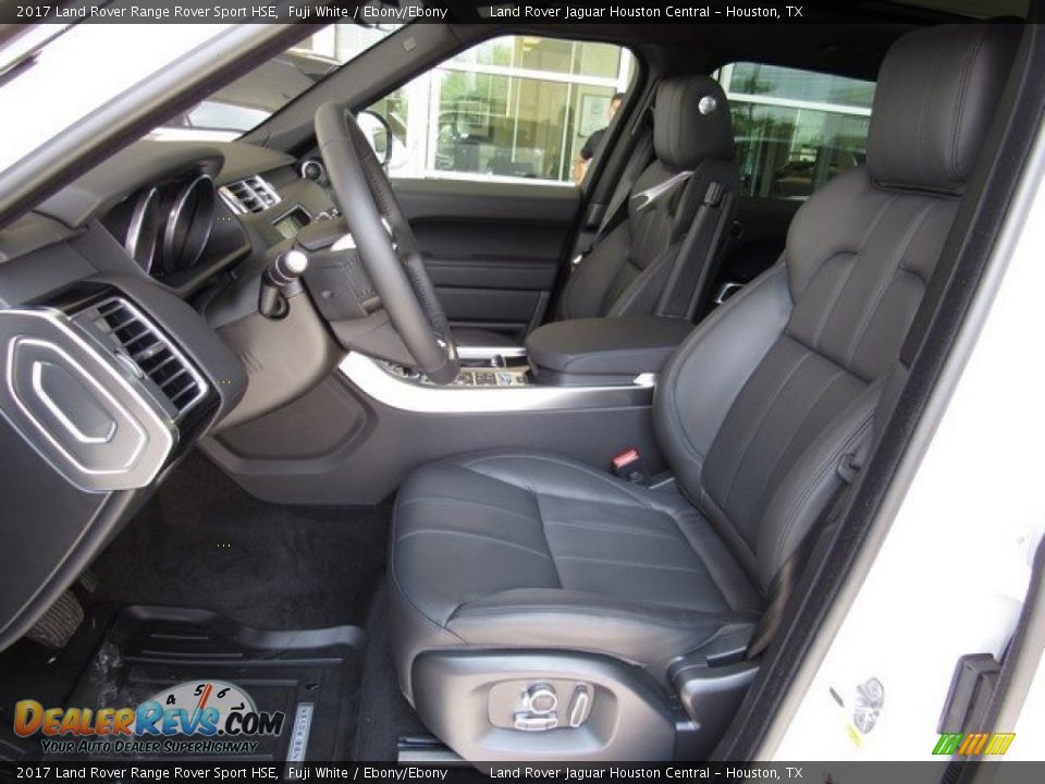 2017 Land Rover Range Rover Sport HSE Fuji White / Ebony/Ebony Photo #10