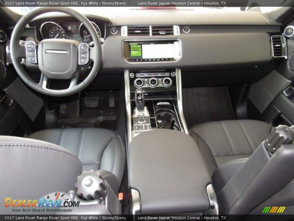 2017 Land Rover Range Rover Sport HSE Fuji White / Ebony/Ebony Photo #12