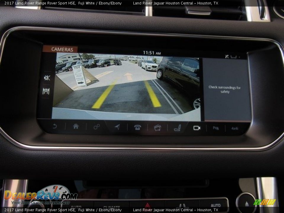 2017 Land Rover Range Rover Sport HSE Fuji White / Ebony/Ebony Photo #21