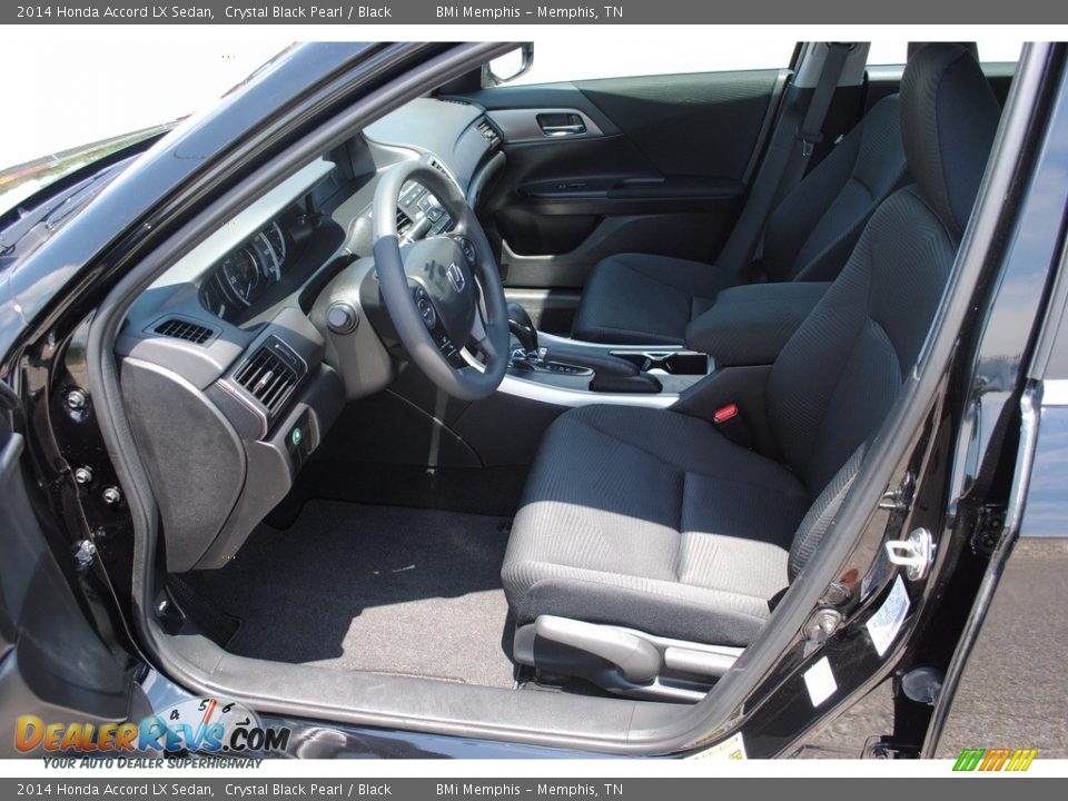 2014 Honda Accord LX Sedan Crystal Black Pearl / Black Photo #10