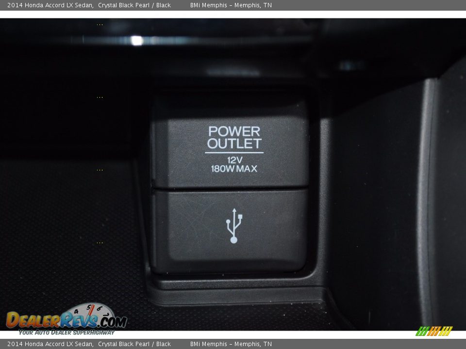 2014 Honda Accord LX Sedan Crystal Black Pearl / Black Photo #19