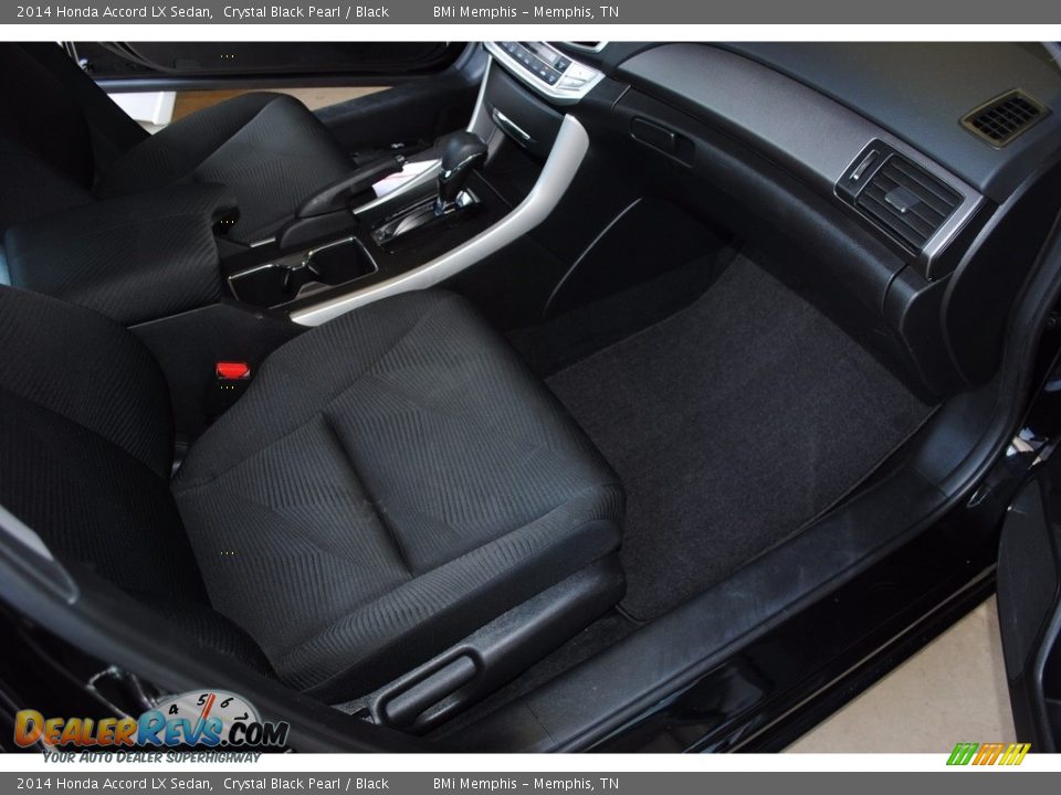 2014 Honda Accord LX Sedan Crystal Black Pearl / Black Photo #25