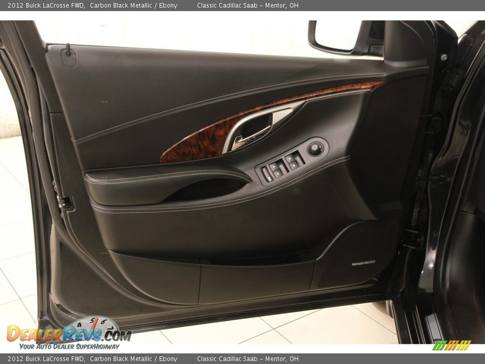 2012 Buick LaCrosse FWD Carbon Black Metallic / Ebony Photo #4