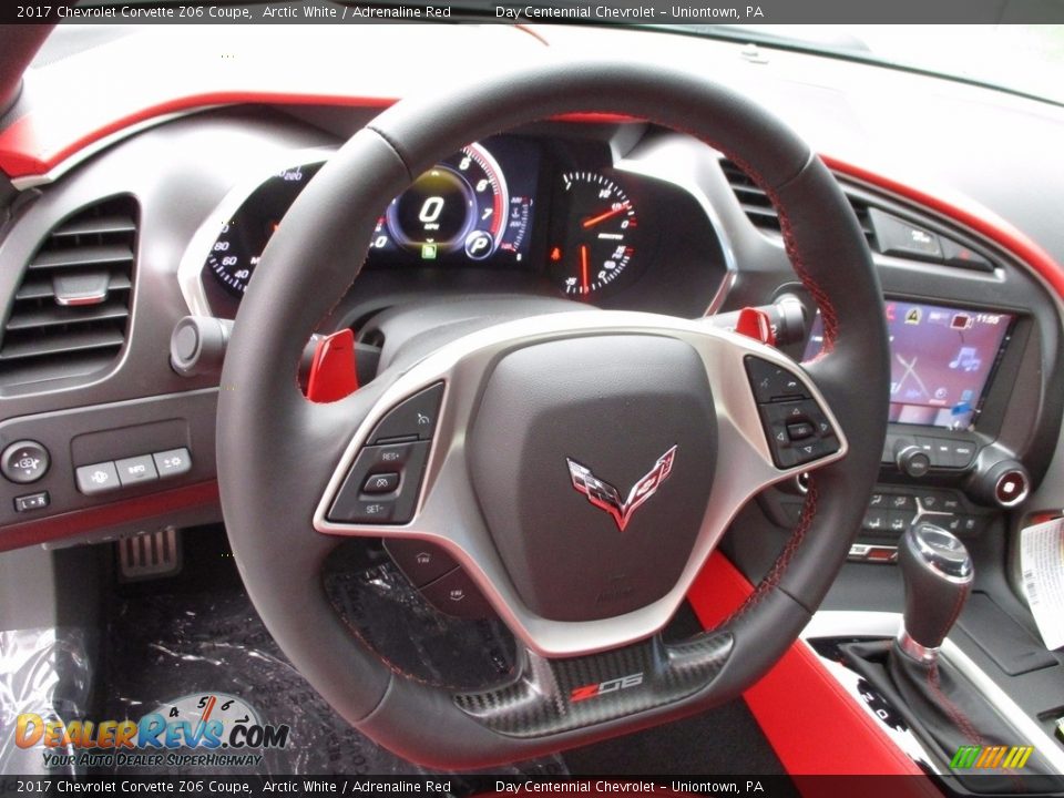 2017 Chevrolet Corvette Z06 Coupe Steering Wheel Photo #15