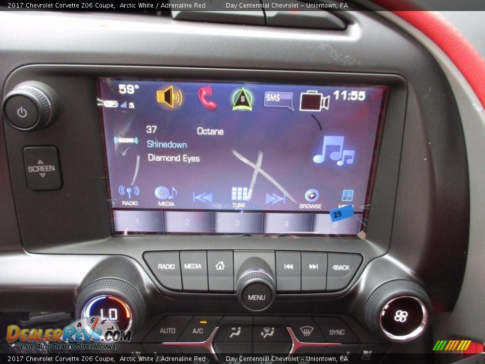 Controls of 2017 Chevrolet Corvette Z06 Coupe Photo #16