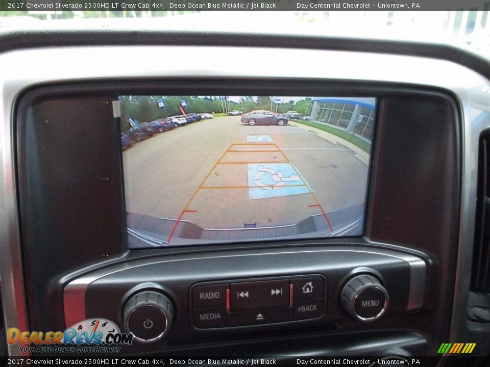 2017 Chevrolet Silverado 2500HD LT Crew Cab 4x4 Deep Ocean Blue Metallic / Jet Black Photo #17