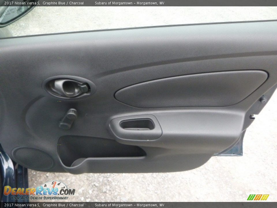 2017 Nissan Versa S Graphite Blue / Charcoal Photo #2