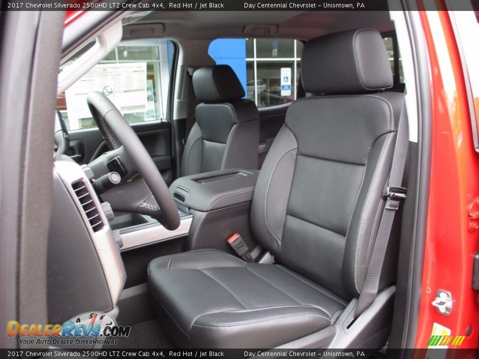 2017 Chevrolet Silverado 2500HD LTZ Crew Cab 4x4 Red Hot / Jet Black Photo #13