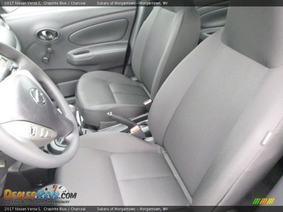 2017 Nissan Versa S Graphite Blue / Charcoal Photo #15