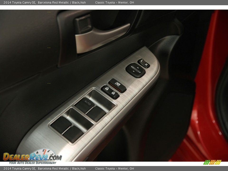 2014 Toyota Camry SE Barcelona Red Metallic / Black/Ash Photo #5