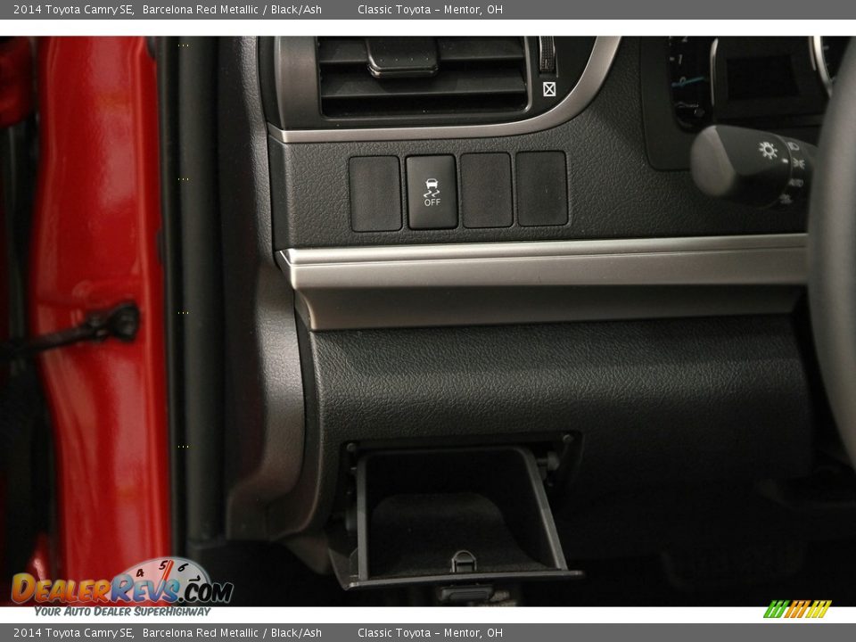 2014 Toyota Camry SE Barcelona Red Metallic / Black/Ash Photo #6