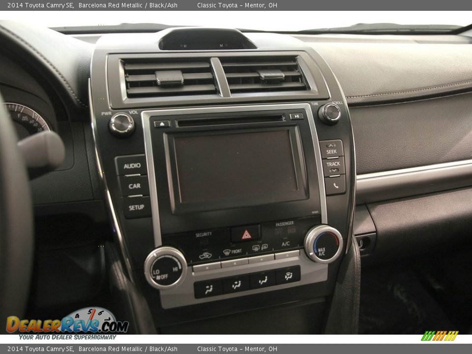 2014 Toyota Camry SE Barcelona Red Metallic / Black/Ash Photo #11
