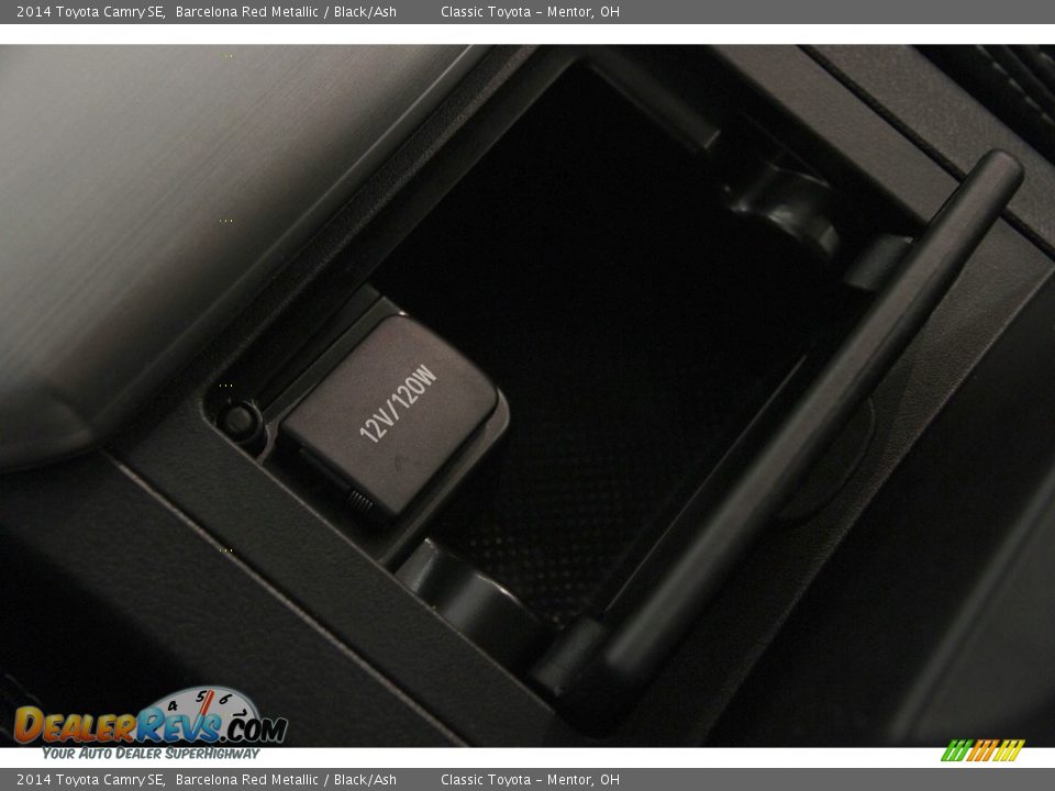 2014 Toyota Camry SE Barcelona Red Metallic / Black/Ash Photo #19