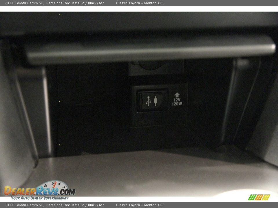 2014 Toyota Camry SE Barcelona Red Metallic / Black/Ash Photo #20