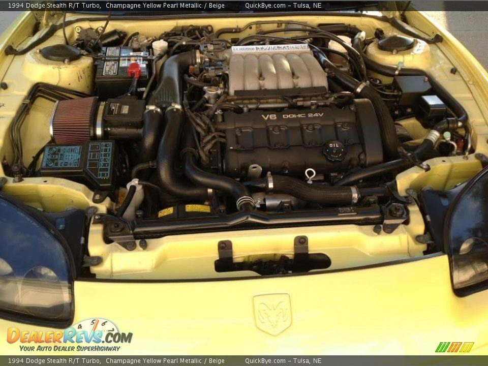 1994 Dodge Stealth R/T Turbo 3.0 Liter Twin-Turbocharged DOHC 24-Valve V6 Engine Photo #21