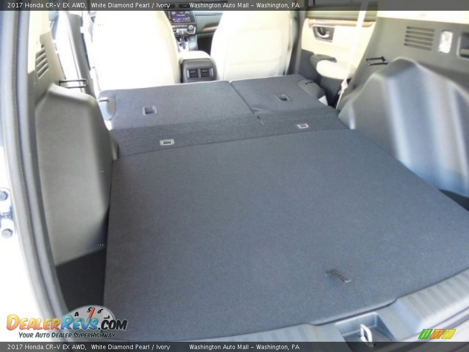 2017 Honda CR-V EX AWD White Diamond Pearl / Ivory Photo #11