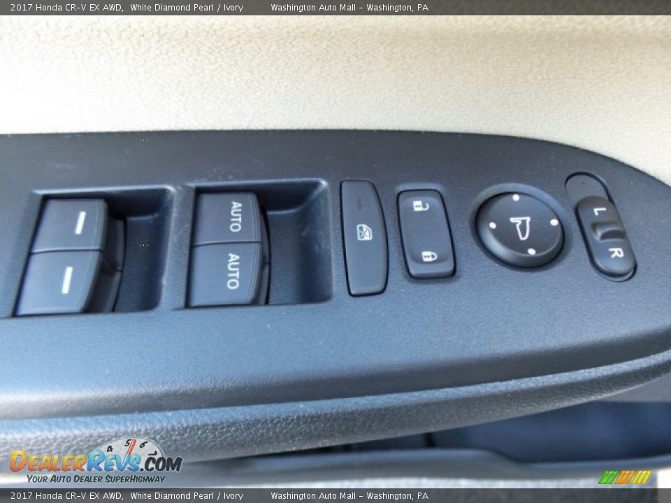 2017 Honda CR-V EX AWD White Diamond Pearl / Ivory Photo #14