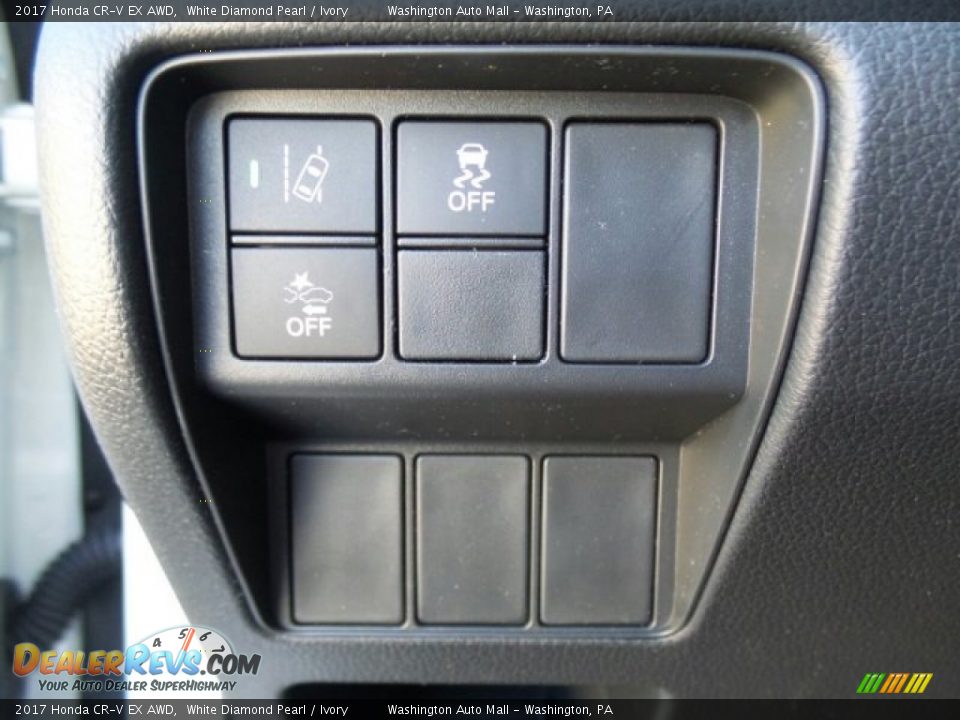 2017 Honda CR-V EX AWD White Diamond Pearl / Ivory Photo #16