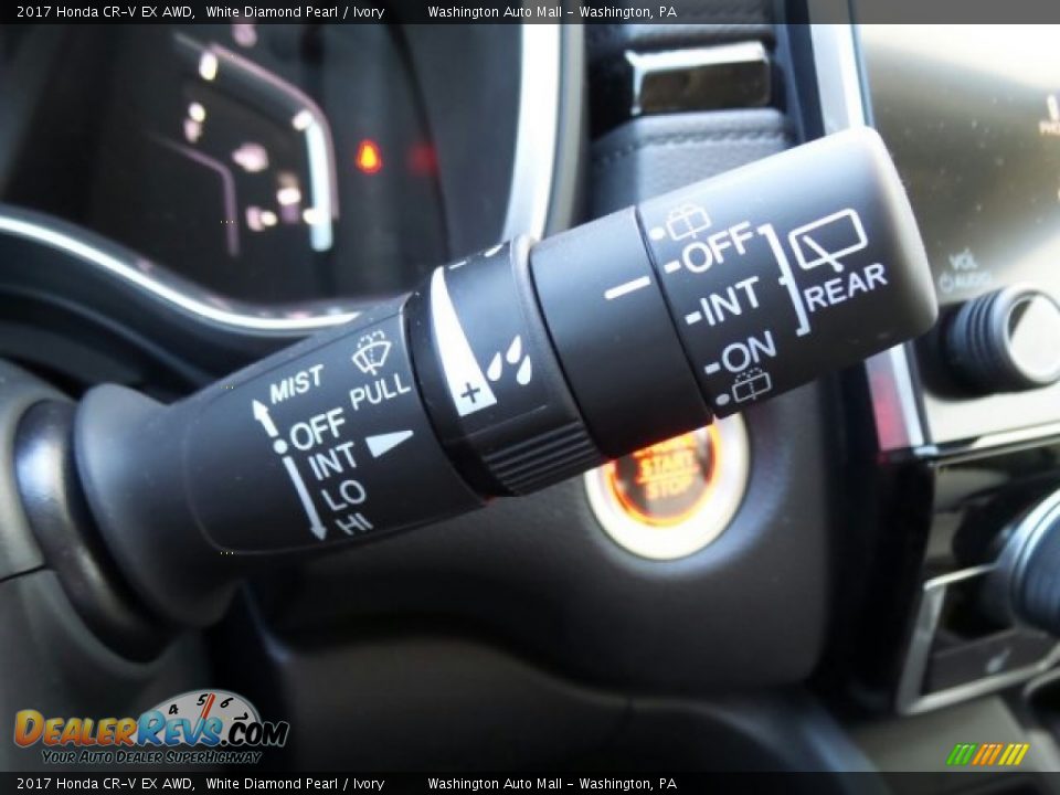 2017 Honda CR-V EX AWD White Diamond Pearl / Ivory Photo #24