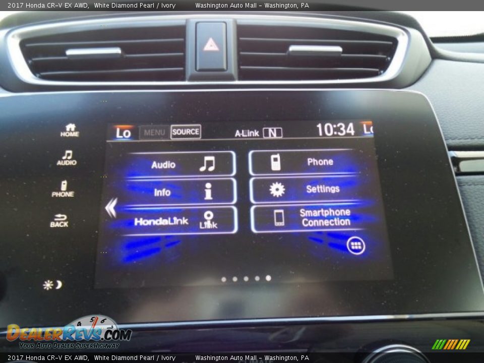 2017 Honda CR-V EX AWD White Diamond Pearl / Ivory Photo #26