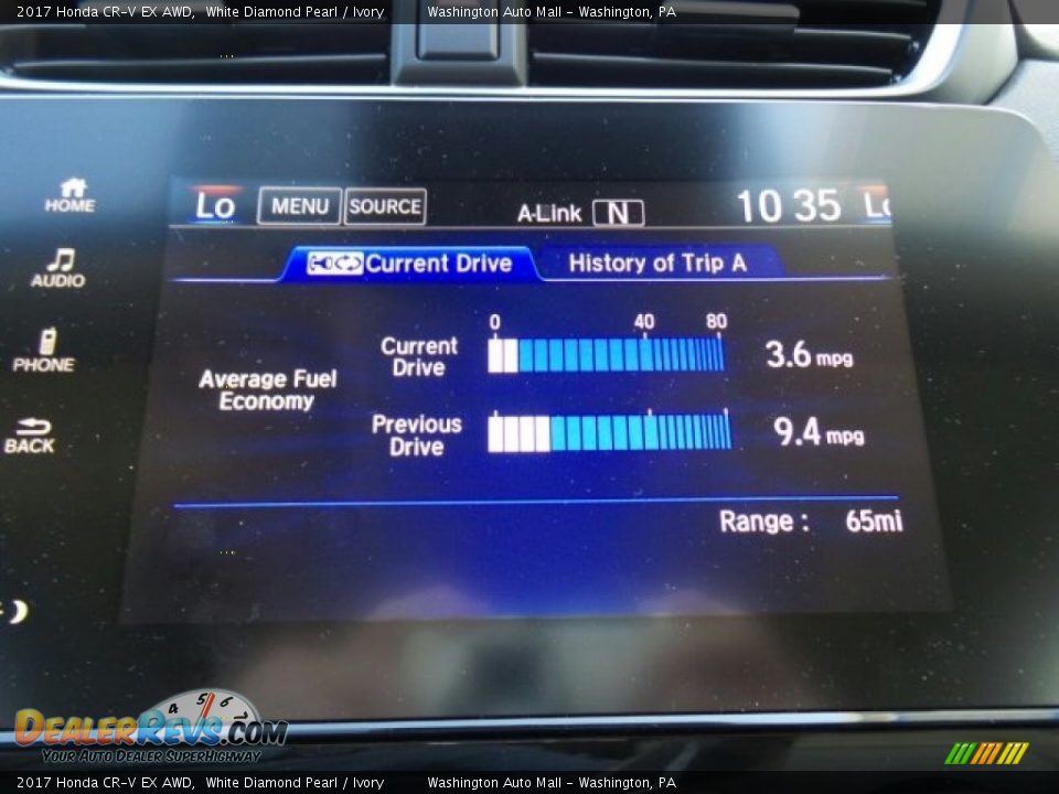 2017 Honda CR-V EX AWD White Diamond Pearl / Ivory Photo #28